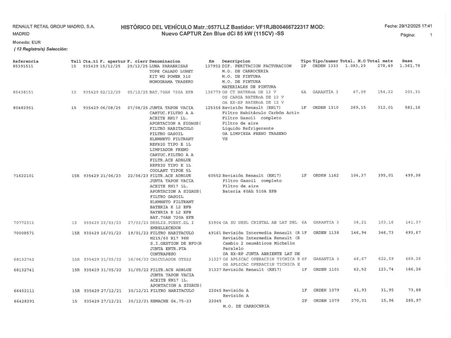 Foto Renault Captur Renault Captur Zen Blue dCi (115 CV)