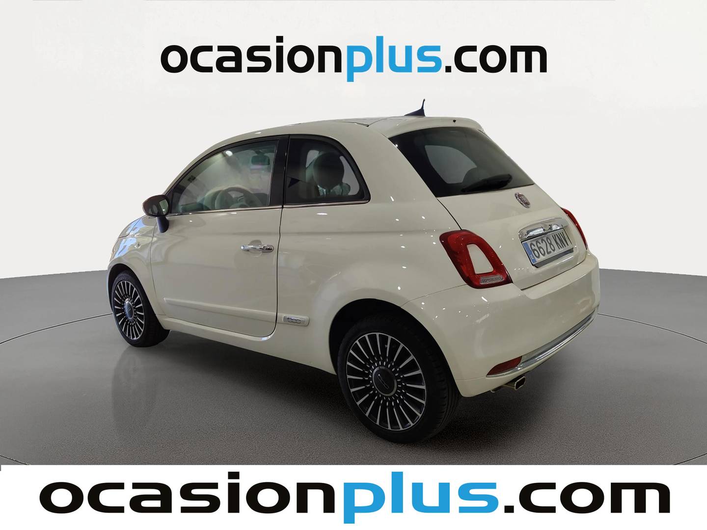 Foto trasera Fiat 500 Fiat 500 1.2 8v Lounge (69 CV) izquierda