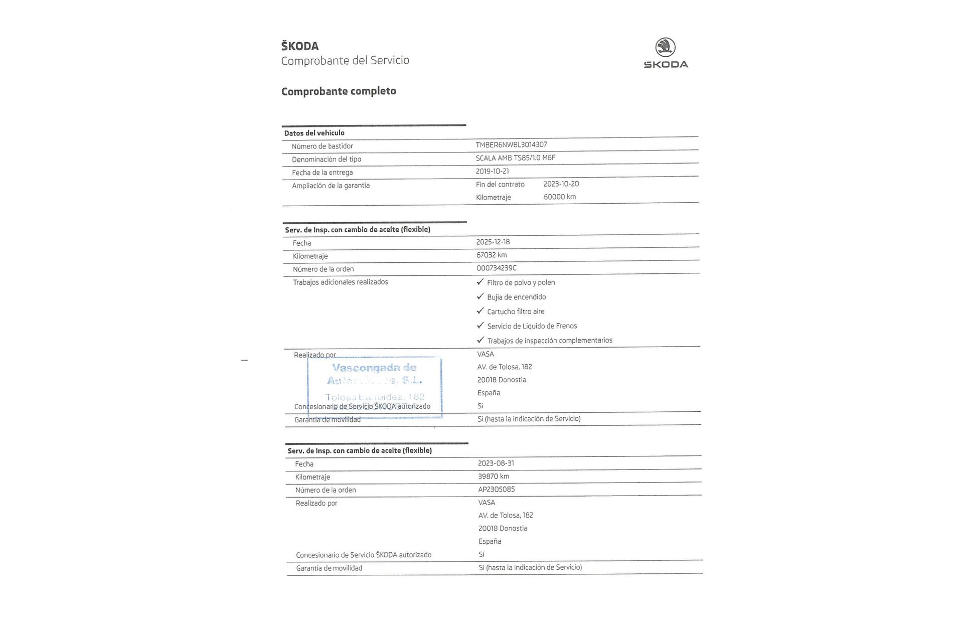 Škoda Scala 1.0 TSI Ambition - foto 19