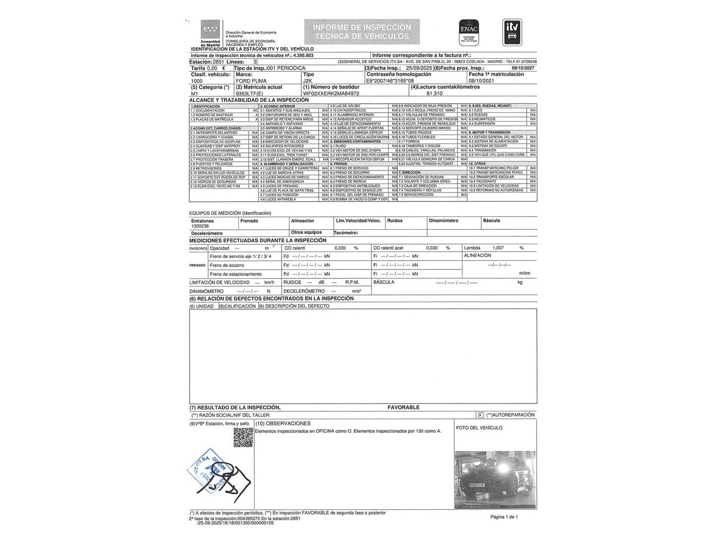 Ford Puma Ford Puma 1.0 EcoBoost MHEV ST-Line X (125 CV) de segunda mano