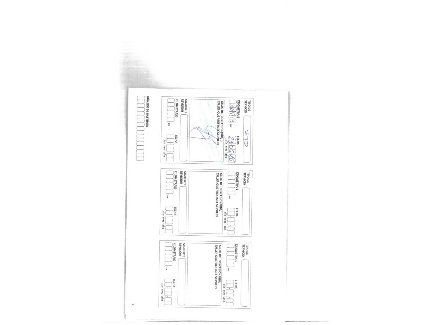 Foto del mantenimiento del Nissan PULSAR Nissan Pulsar dCi 110 N-Connecta (110 CV)