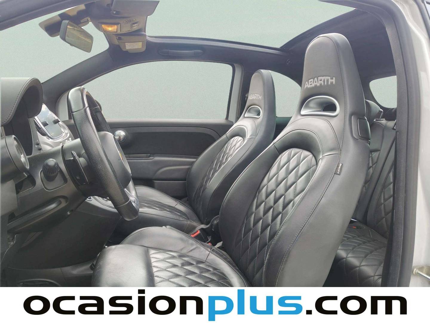 Foto asientos delanteros Abarth 500C Abarth 500C Cabrio 1.4 16v T-Jet 595 Turismo (165 CV)