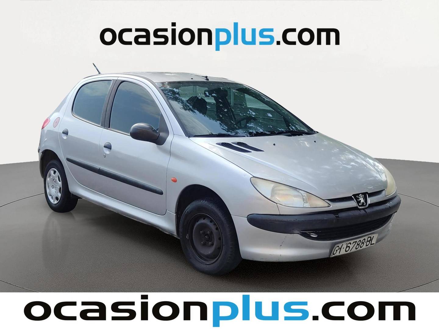 Foto delantera Peugeot 206 Peugeot 206 75 XR (75 CV) derecha