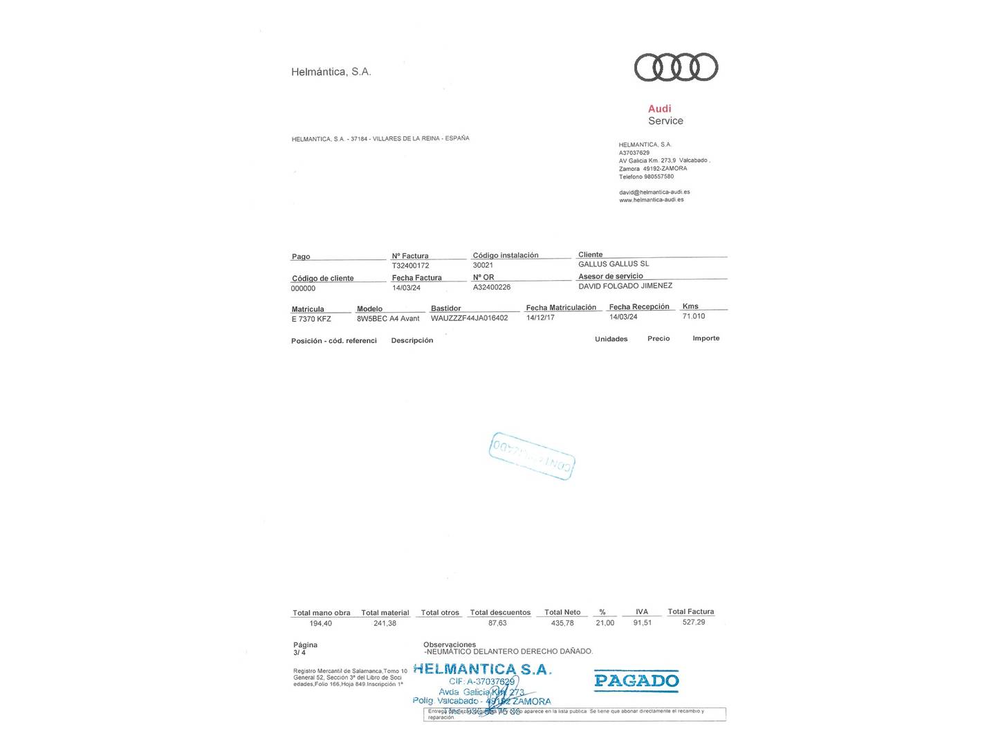 Foto Audi A4 Audi A4 Avant Black Line edition 1.4 TFSI (150 CV)