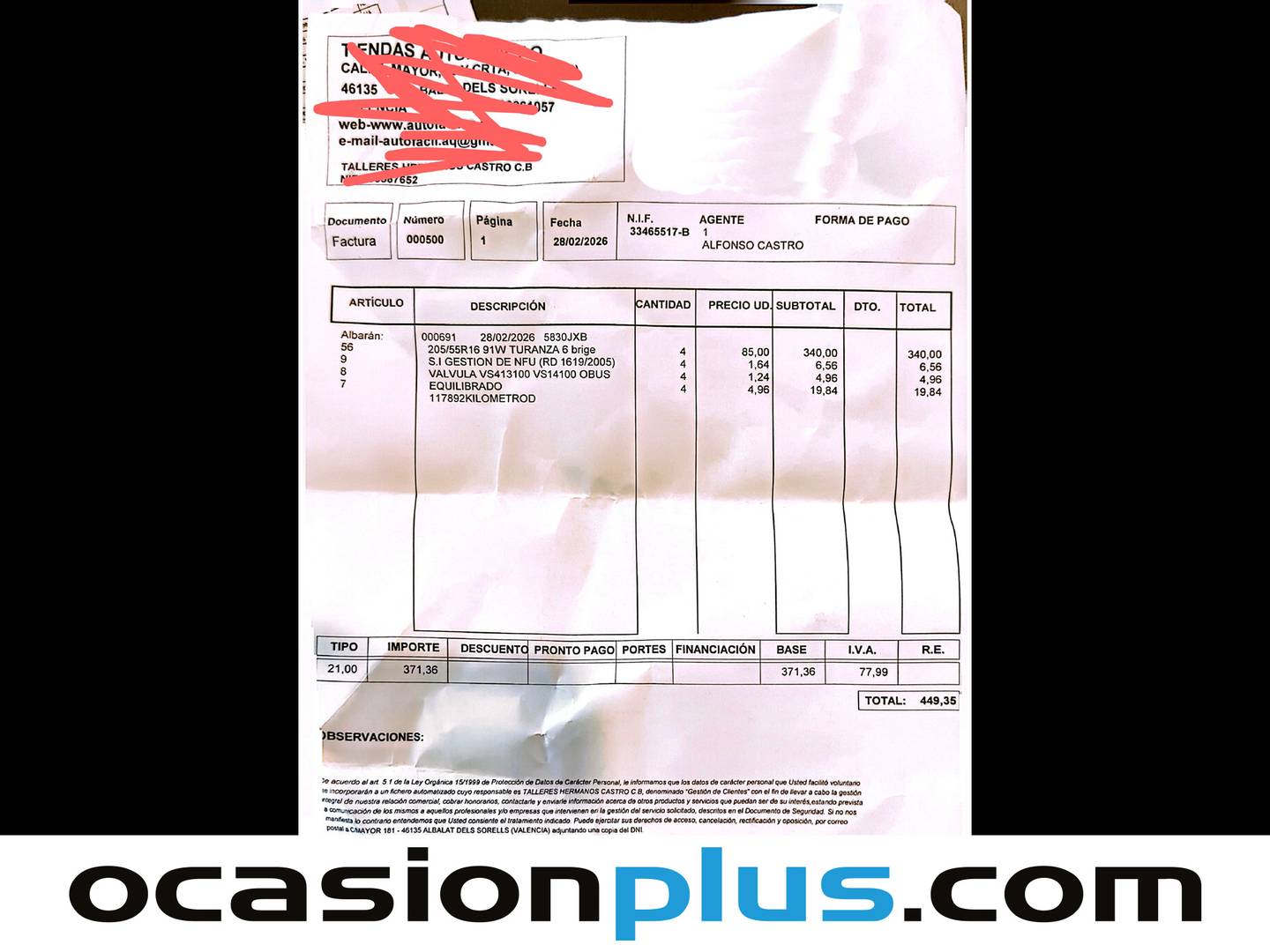 Foto del mantenimiento del BMW Serie 1 BMW Serie 1 116d (116 CV)