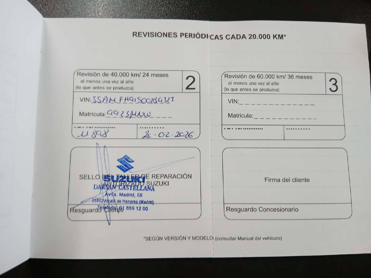 Foto del mantenimiento del Suzuki Ignis Suzuki Ignis 1.2 Mild Hybrid GLX 61 kW (83 CV)
