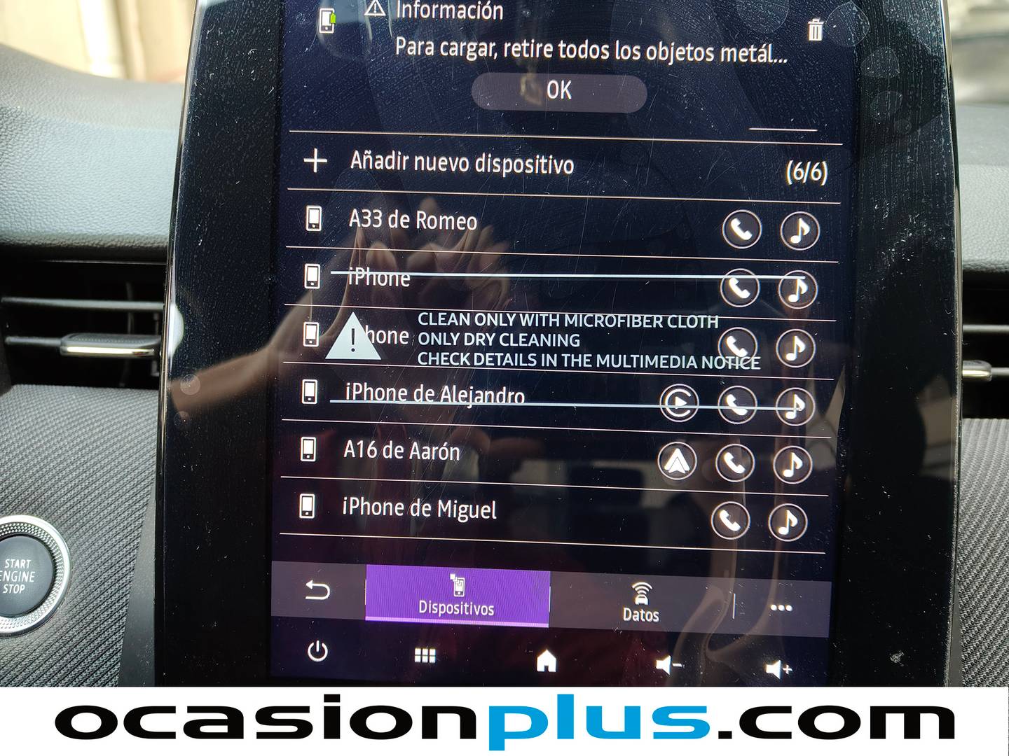 Extras del Renault Clio Renault Clio Esprit Alpine E-Tech (143 CV)
