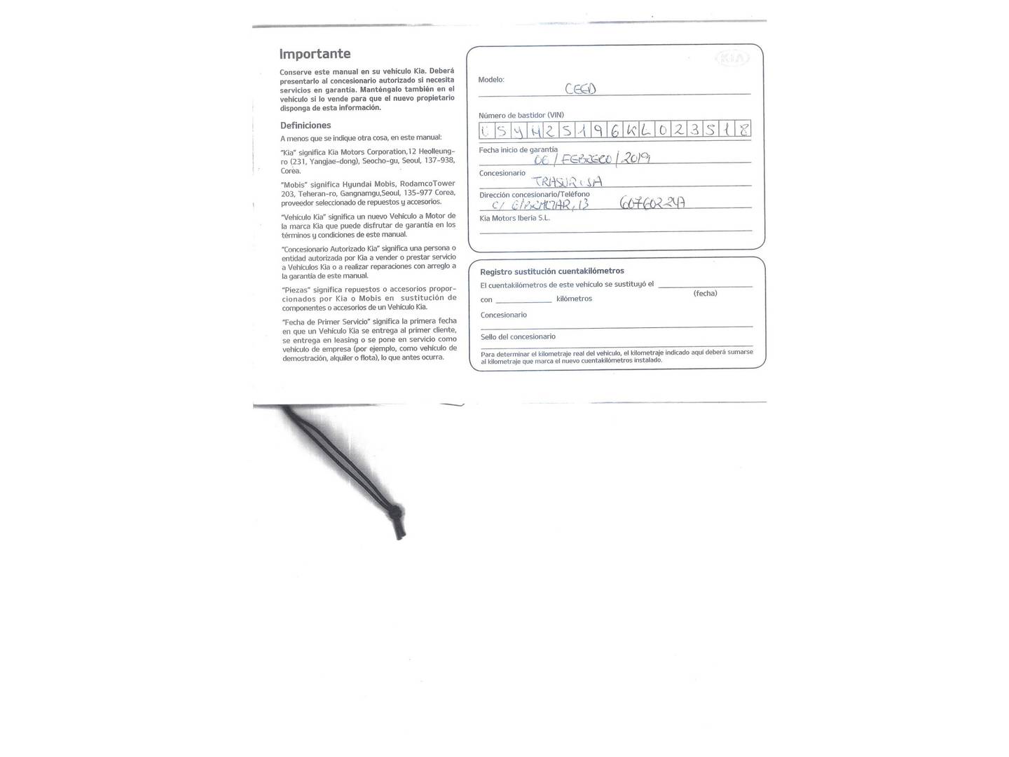 Foto KIA Ceed Kia Ceed 1.6 CRDi Tech DCT (136 CV)