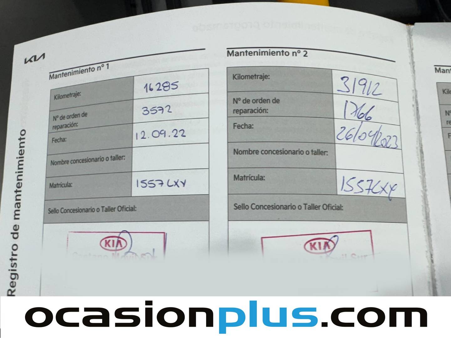 Foto del mantenimiento del KIA XCeed KIA XCeed 1.6 GDi PHEV eDrive (141 CV)