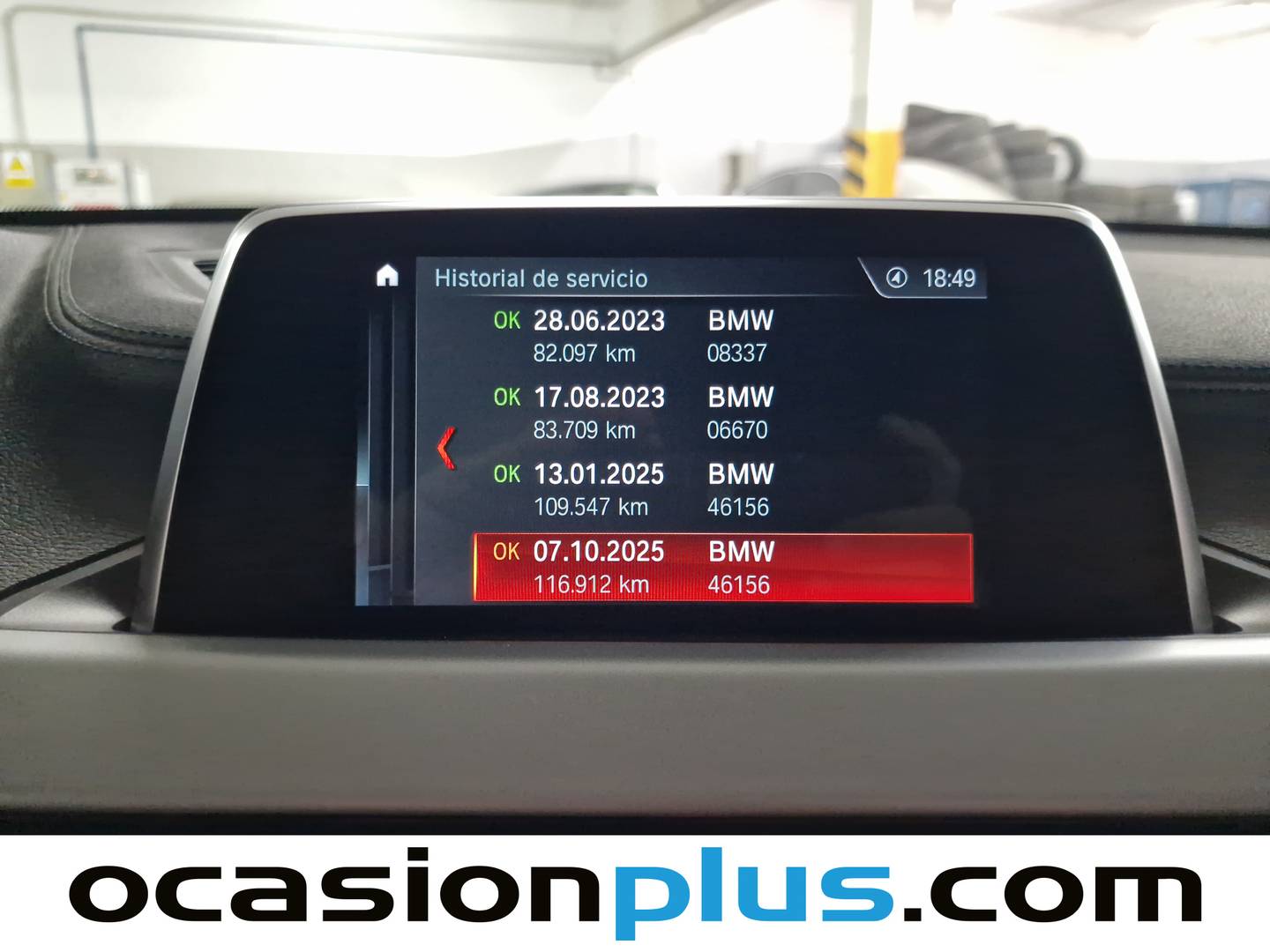 Foto del mantenimiento del BMW X2 BMW X2 sDrive18d (150 CV)
