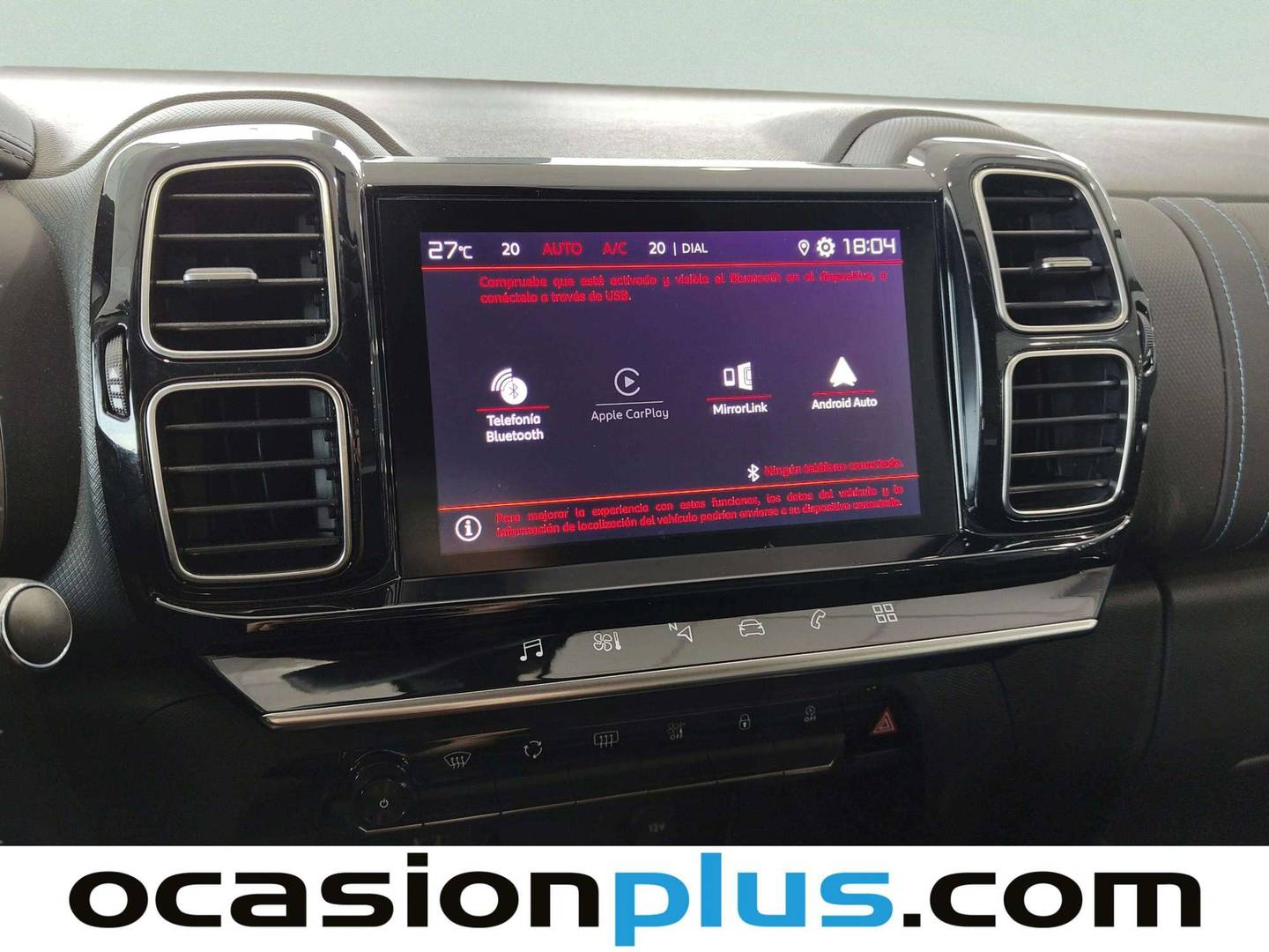 Extras y acabados del Citroën C5 Aircross Citroën C5 Aircross PureTech 130 S&S Feel Pack EAT8 (131 CV)