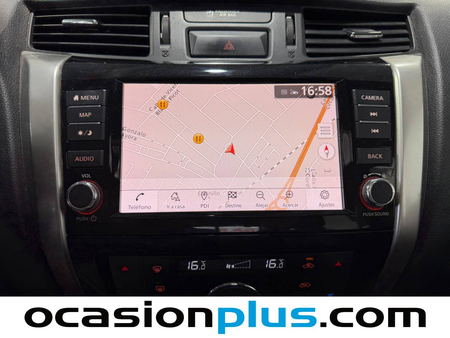 Equipamiento del Nissan Navara Nissan Navara PickUp 2.3 dCi Doble Cabina Tekna (190 CV)