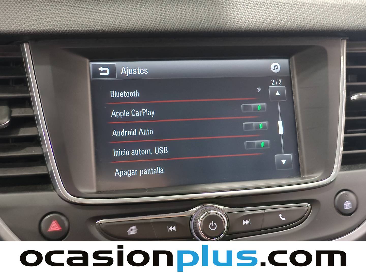 Equipamiento del Opel Crossland X Opel Crossland X 1.6 Turbo Selective (99 CV)