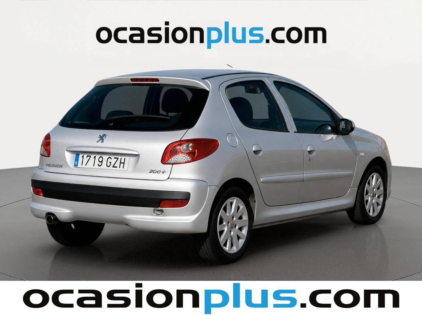 Foto trasera Peugeot 206 + Peugeot 206+ 1.4 HDI (70 CV) derecha