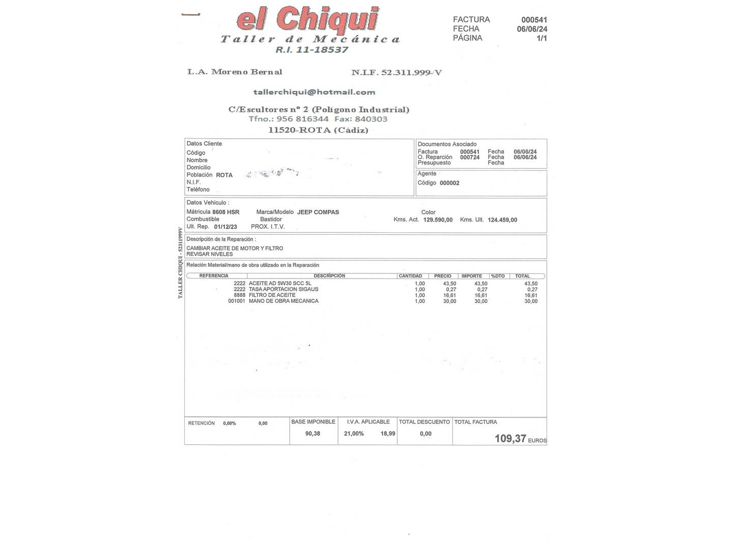 Foto Jeep Compass Jeep Compass 2.2 CRD North 4x2 (136 CV)