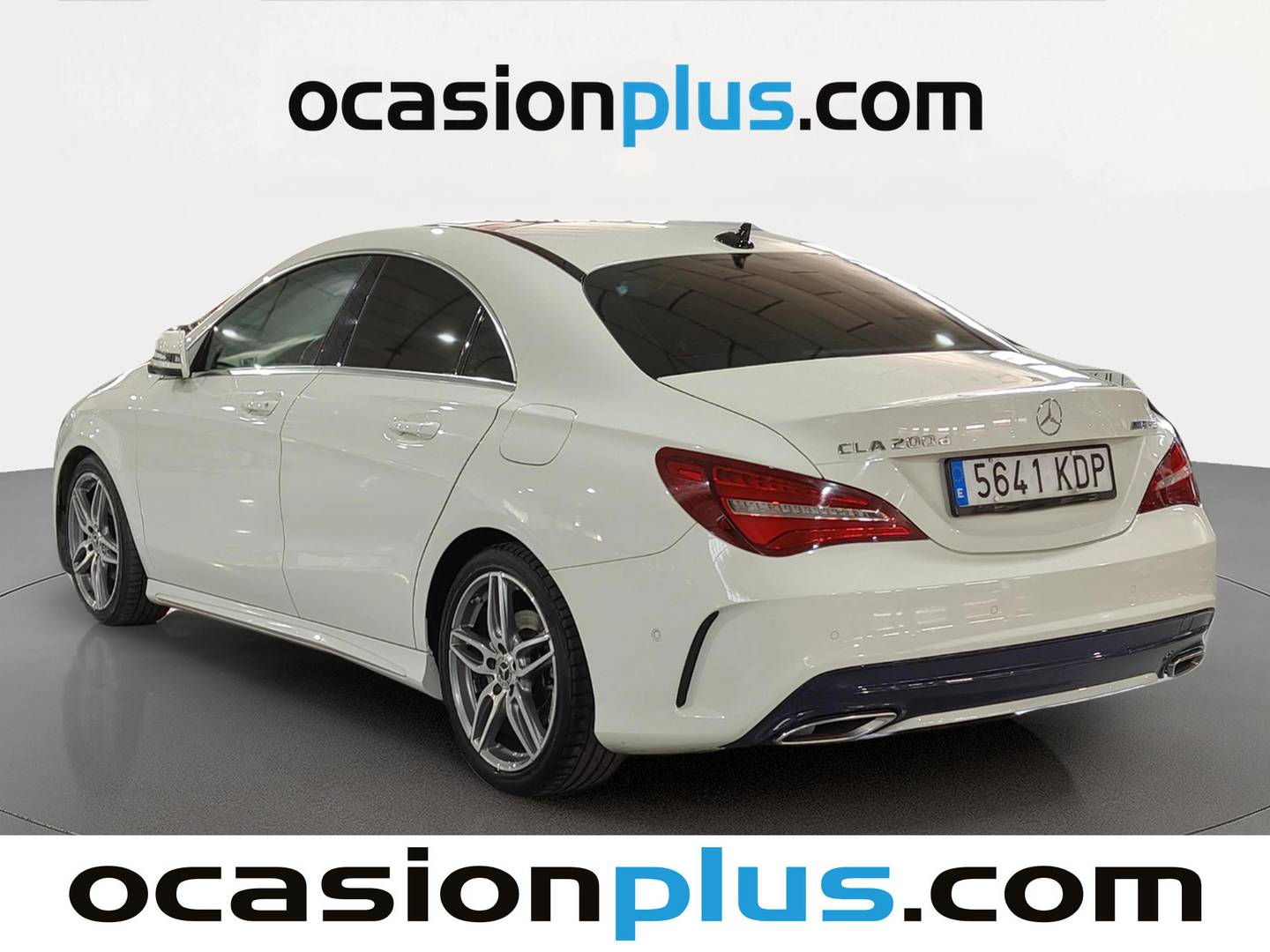 Foto trasera Mercedes CLA Mercedes CLA 200 d (136 CV) Pack AMG izquierda