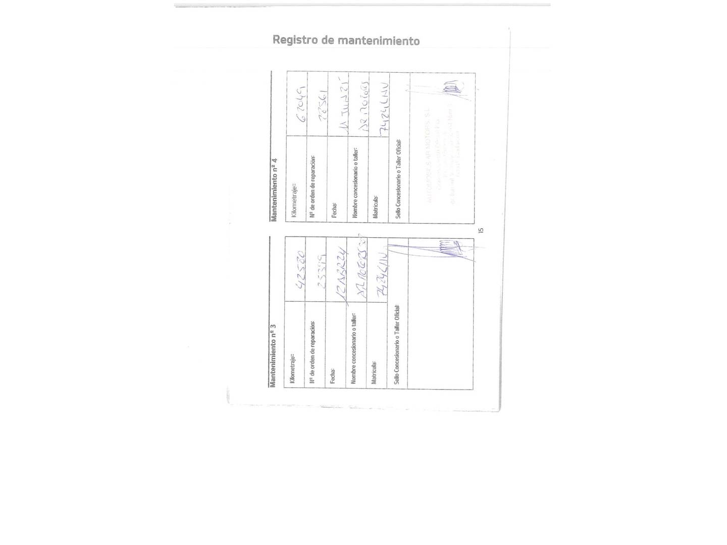 Foto del mantenimiento del KIA XCeed KIA XCeed 1.6 MHEV iMT Tech (136 CV)