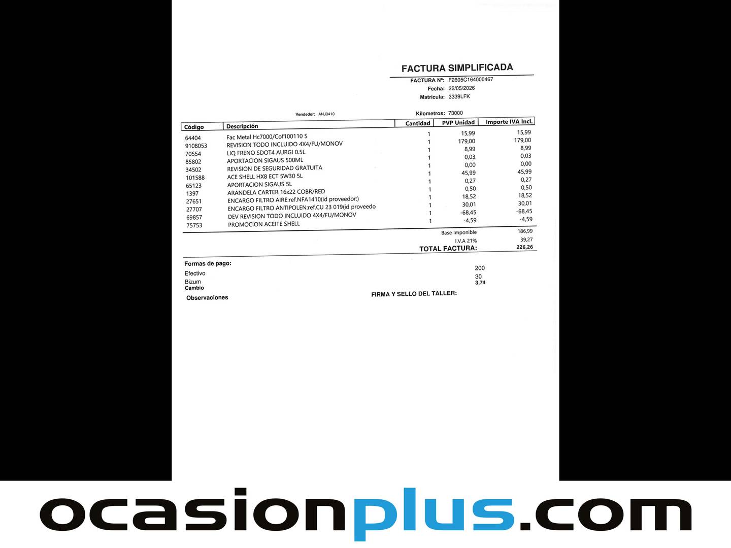 Foto del mantenimiento del Hyundai Kona Hyundai Kona 1.6 GDI HEV Klass DT (141 CV)
