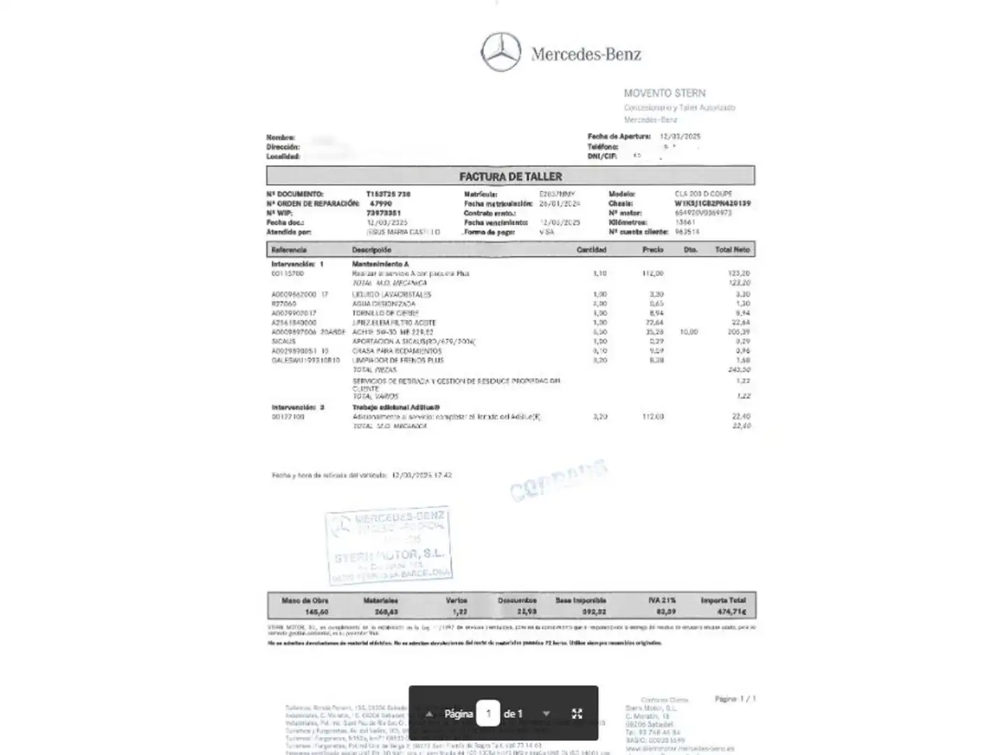 Foto Mercedes CLA Mercedes-Benz CLA CLA 200 d  Pack AMG (150 CV)