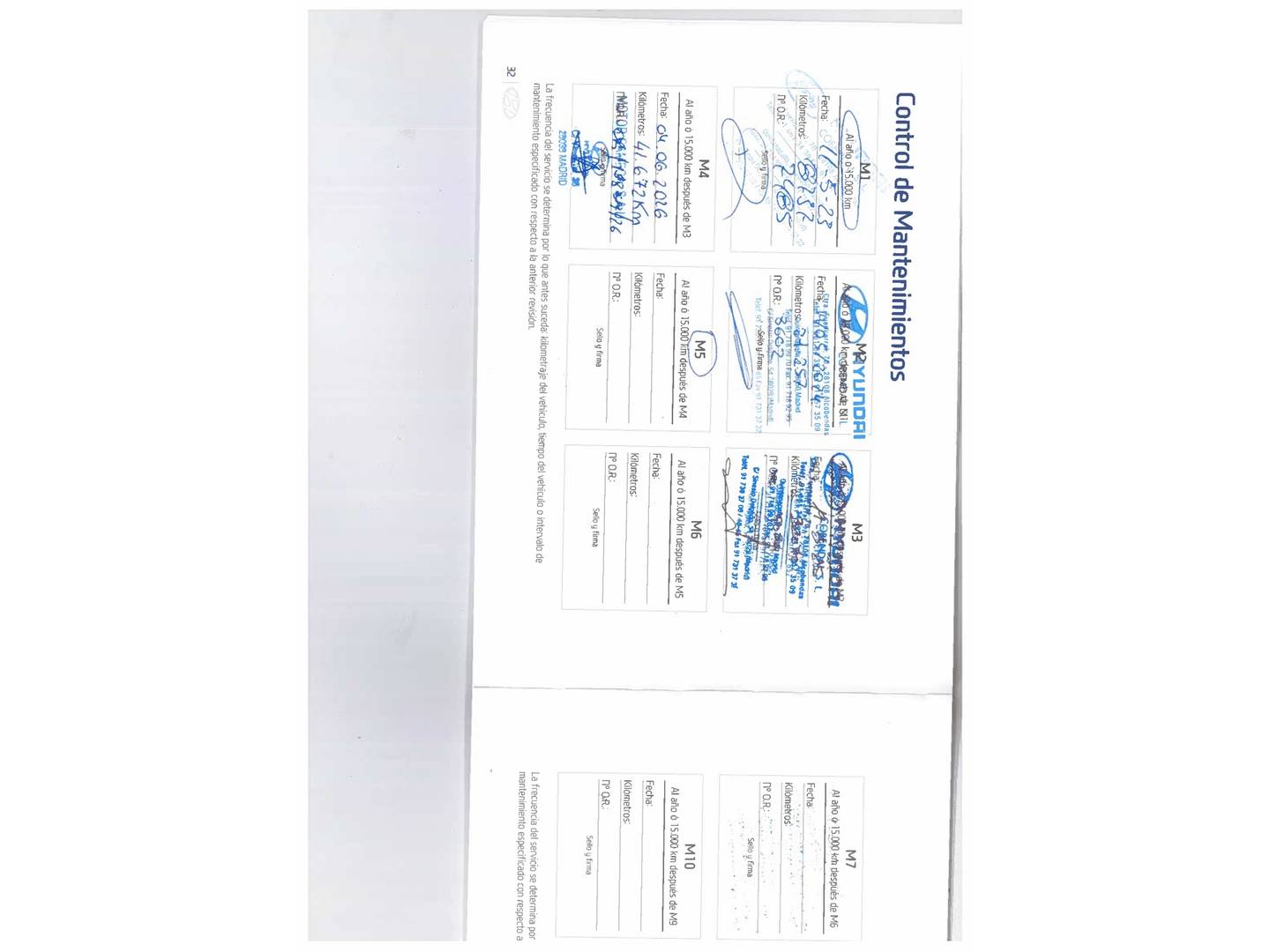 Foto del mantenimiento del Hyundai IONIQ Hyundai Ioniq 1.6 GDI HEV Tecno DCT (141 CV)