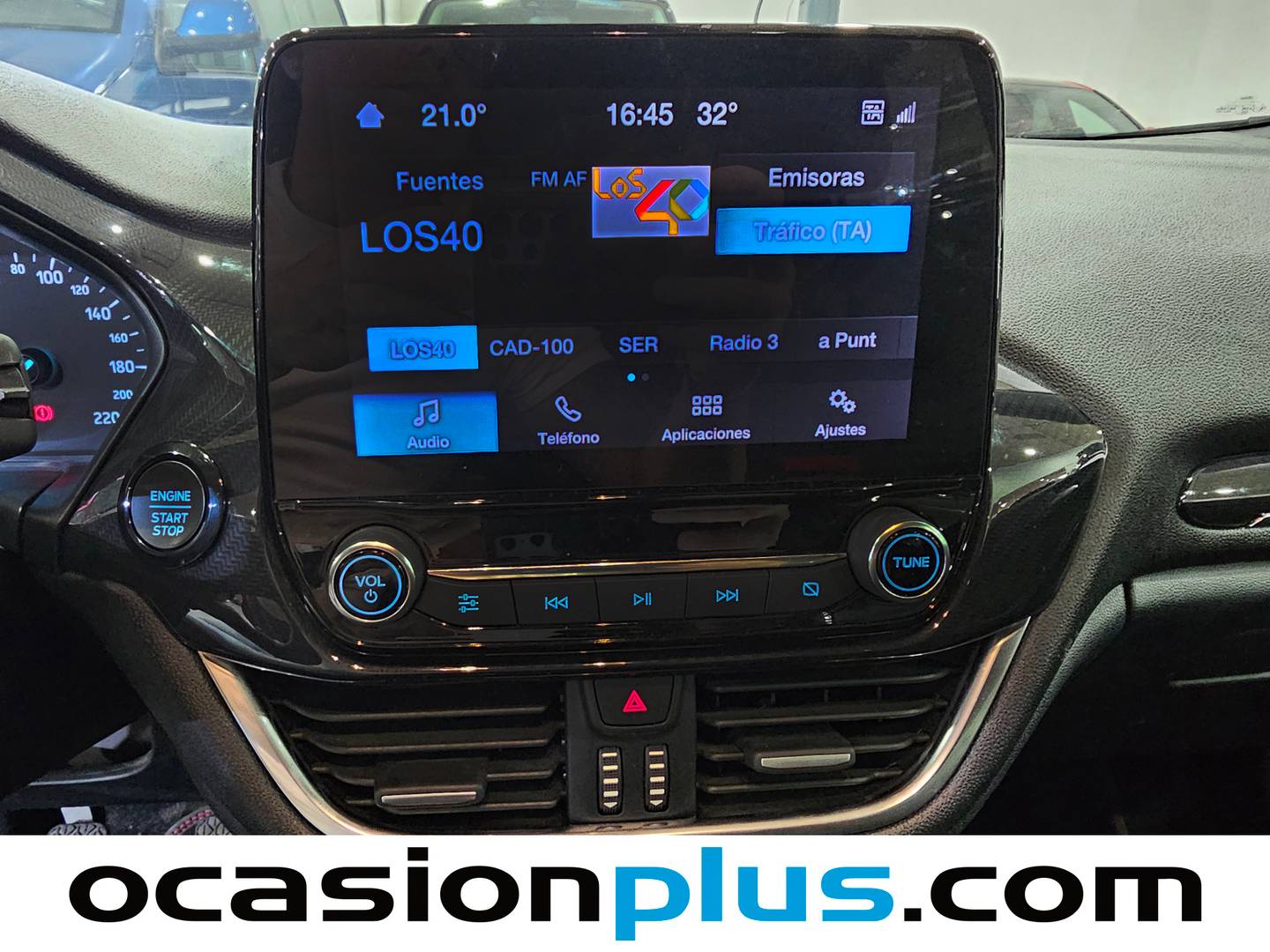 Equipamiento del Ford Fiesta Ford Fiesta 1.0 EcoBoost MHEV ST-Line (125 CV)