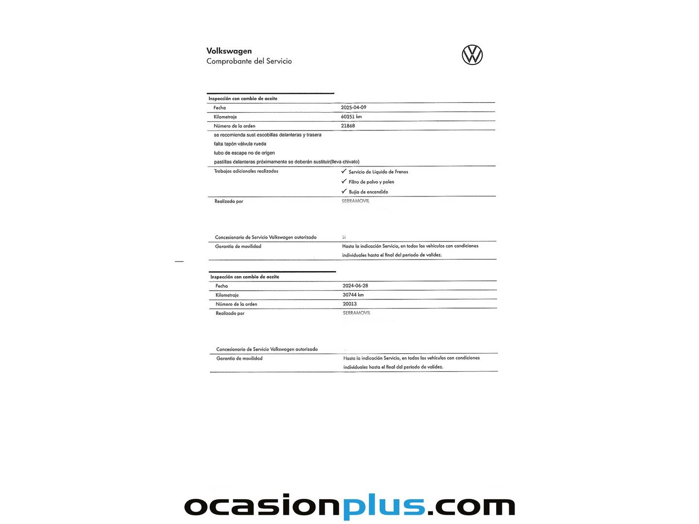 Foto del mantenimiento del Volkswagen Golf Volkswagen Golf R-Line 1.5 eTSI (150 CV) DSG