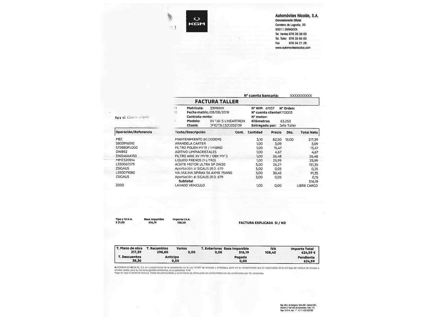 Foto Subaru XV Subaru XV 1.6 Executive Auto (114 CV) 4x4