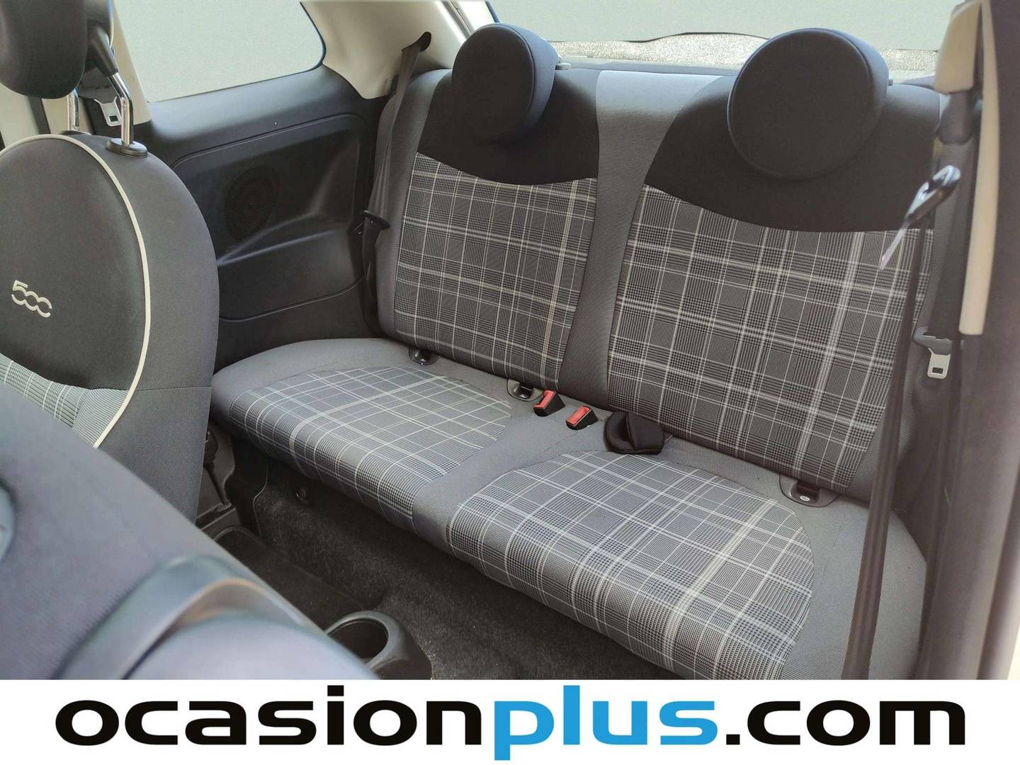 Foto asientos traseros Fiat 500 Fiat 500 1.2 8v Lounge (69 CV)
