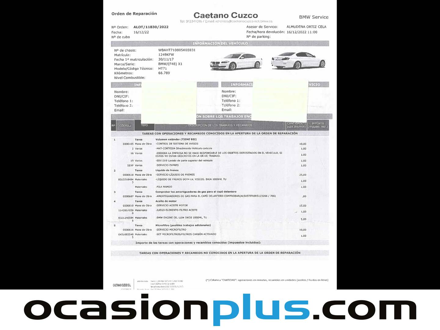 Foto BMW X1 BMW X1 sDrive18d Business (150 CV)