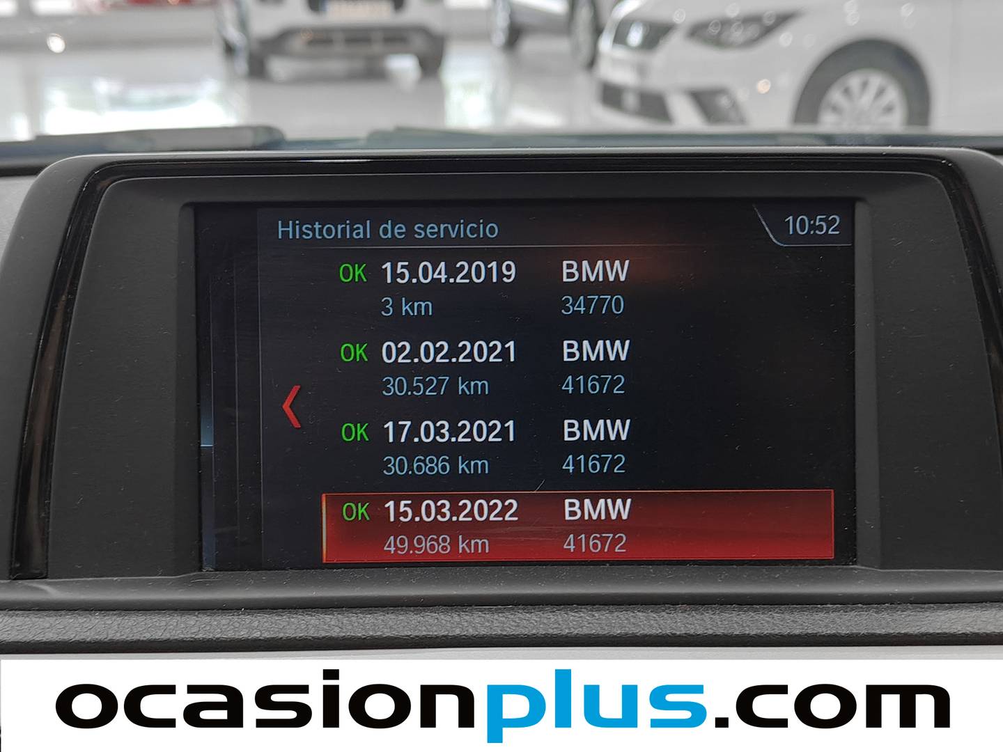 Foto del mantenimiento del BMW Serie 1 BMW Serie 1 116i (109 CV)