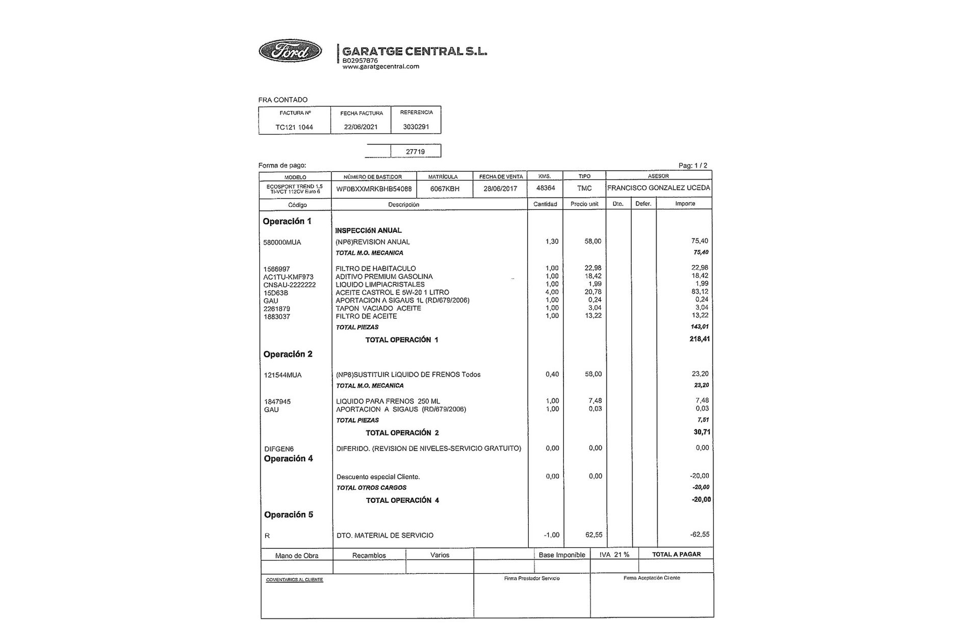 Ford EcoSport 1.5 Ti-VCT Trend - foto 17