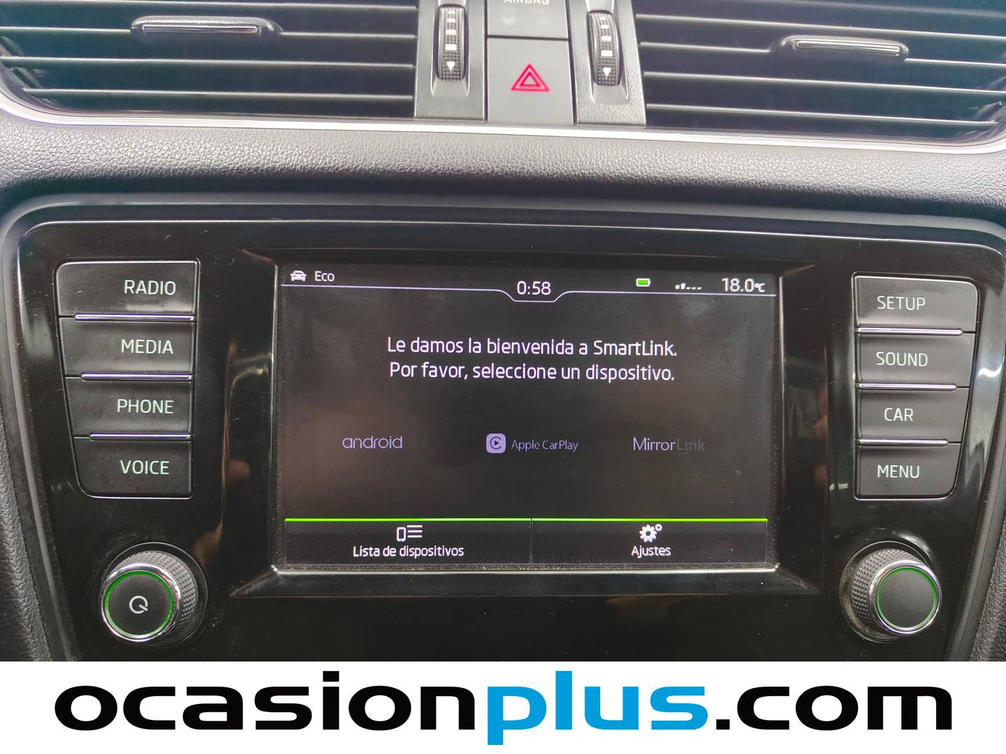 Equipamiento del Skoda Octavia Skoda Octavia Combi 2.0 TDI RS (184 CV)