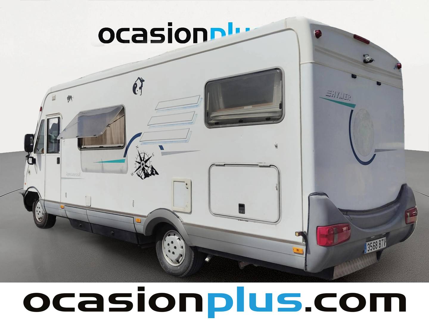 Foto trasera HYMER B644 HYMER B644 B644 (124 CV) 3 Plazas izquierda
