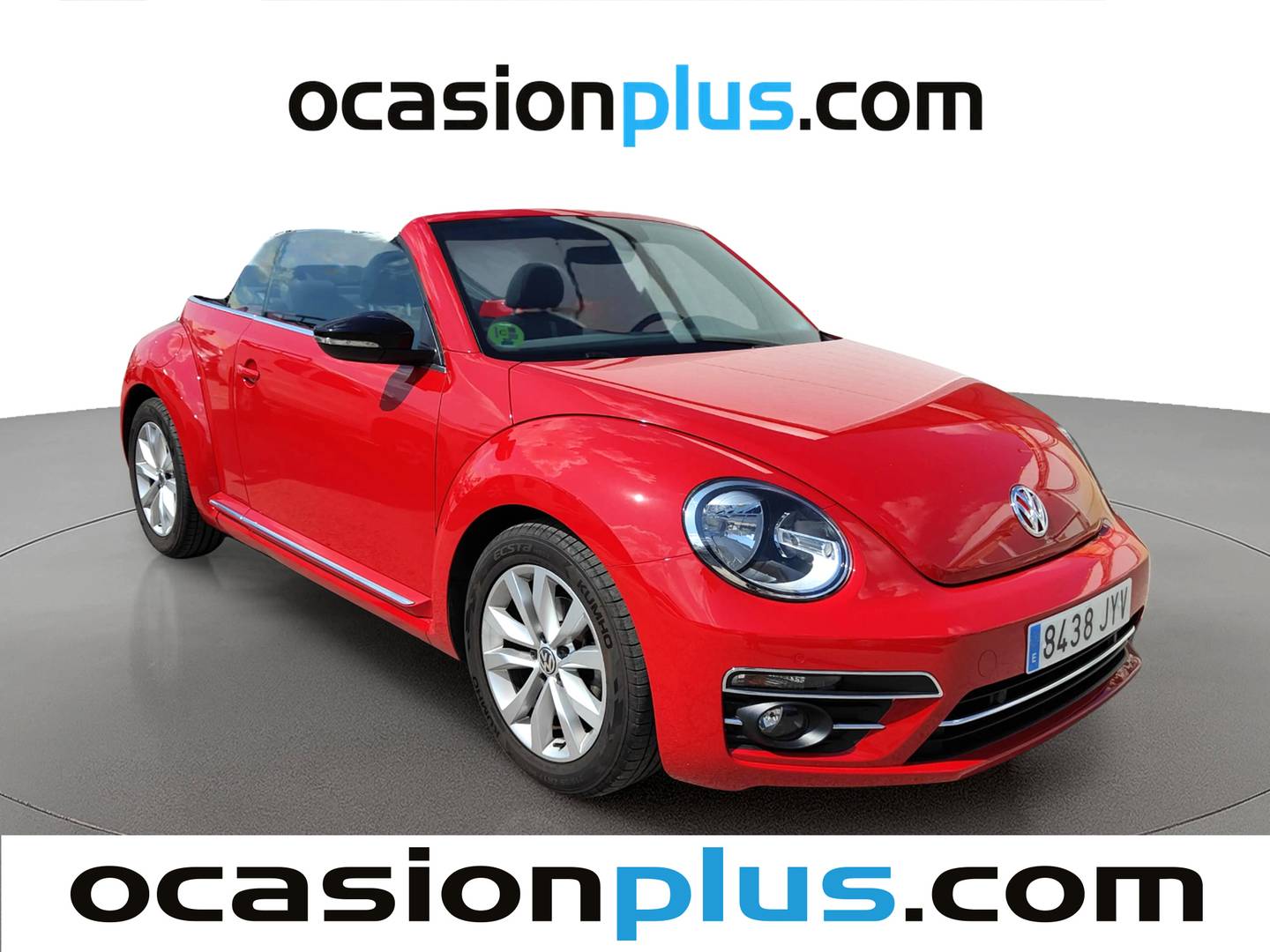 Foto delantera Volkswagen Beetle Cabrio Volkswagen Beetle Cabrio Design 2.0 TDI BMT (110 CV) derecha