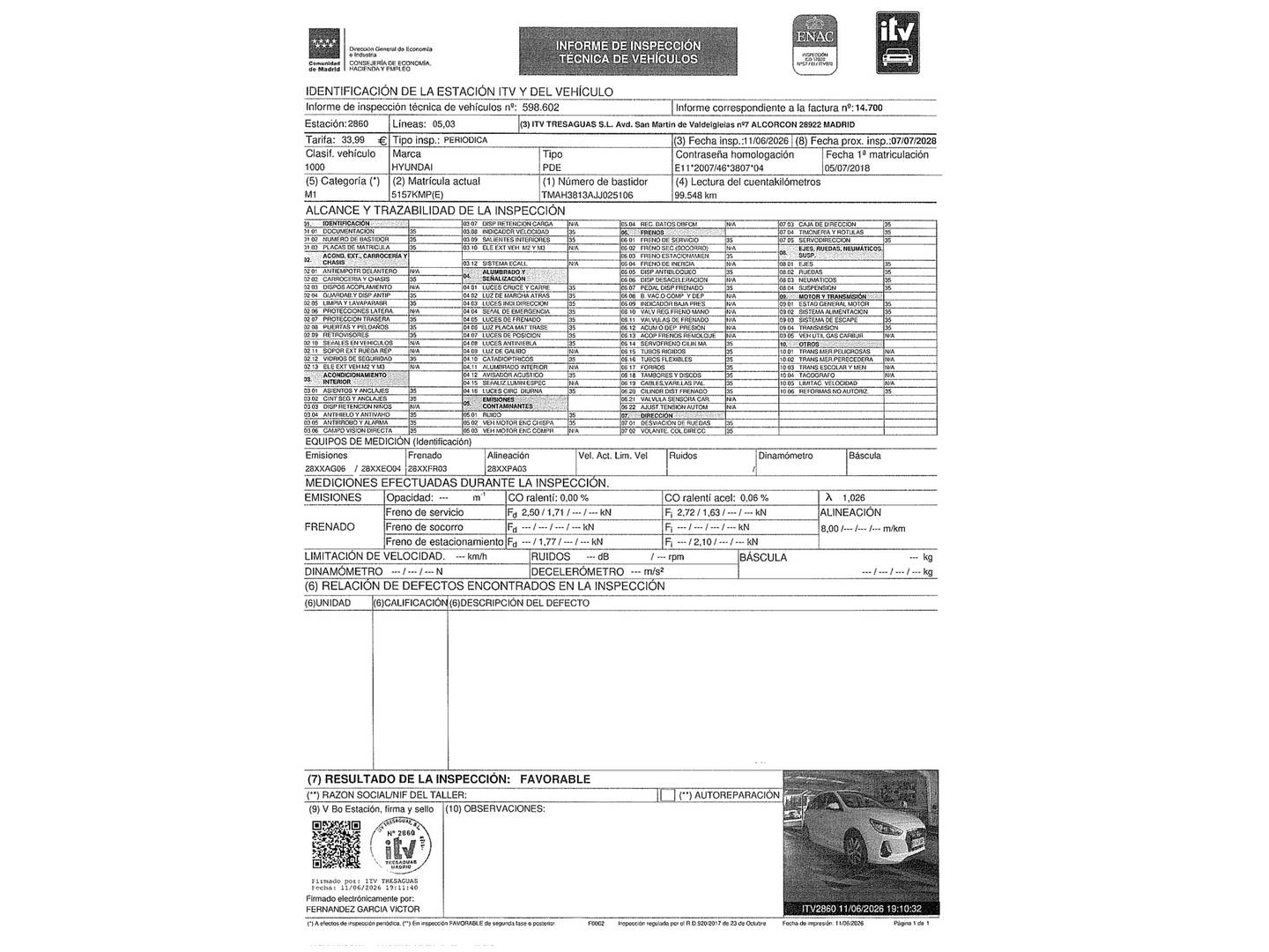 Hyundai i30 Hyundai i30 CW 1.4 TGDI Tecno (140 CV) de segunda mano