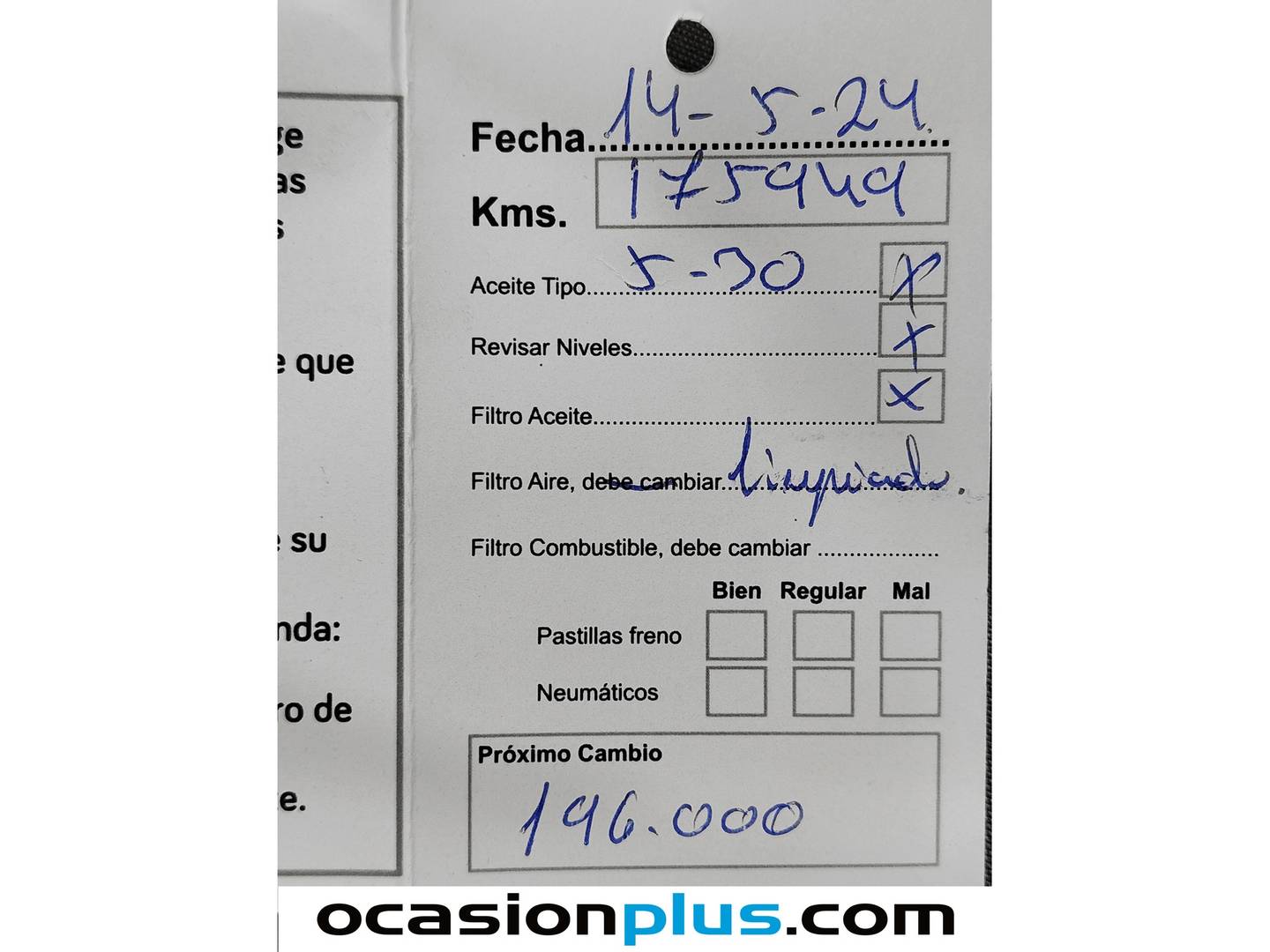 Foto del mantenimiento del Skoda Fabia Skoda Fabia 1.2 TSI 85cv Family (85 CV)