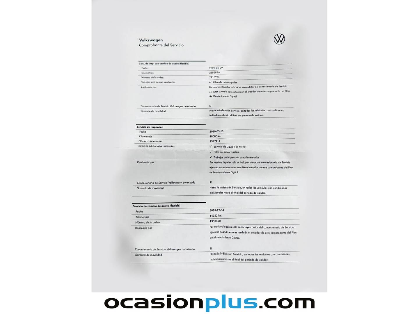 Foto del mantenimiento del Volkswagen Golf Volkswagen Golf GTI 2.0 TSI (230 CV) DSG