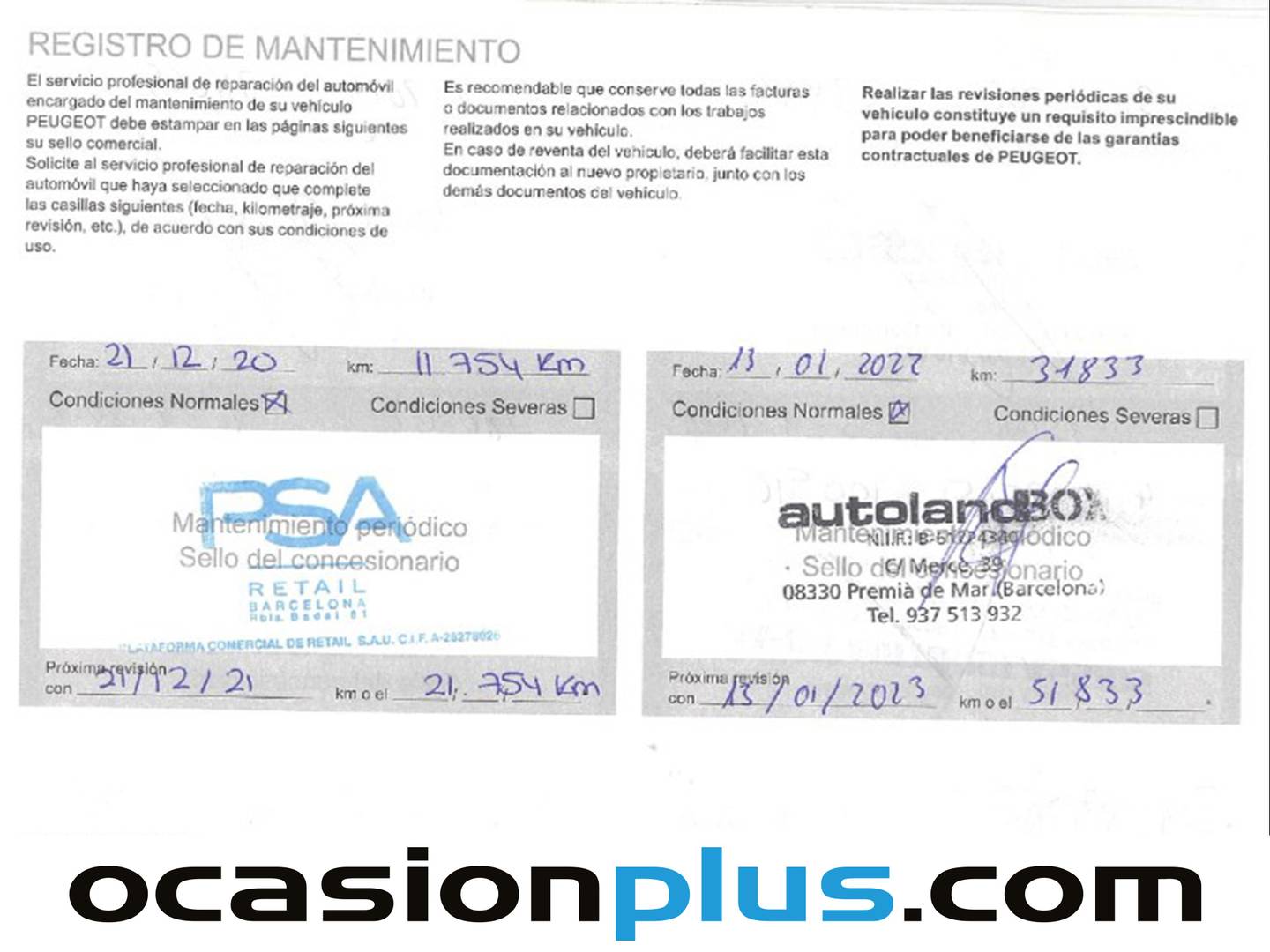 Foto del mantenimiento del Peugeot 5008 Peugeot 5008 BlueHDi 130 S&S Allure 7 Plazas (130 CV) EAT8