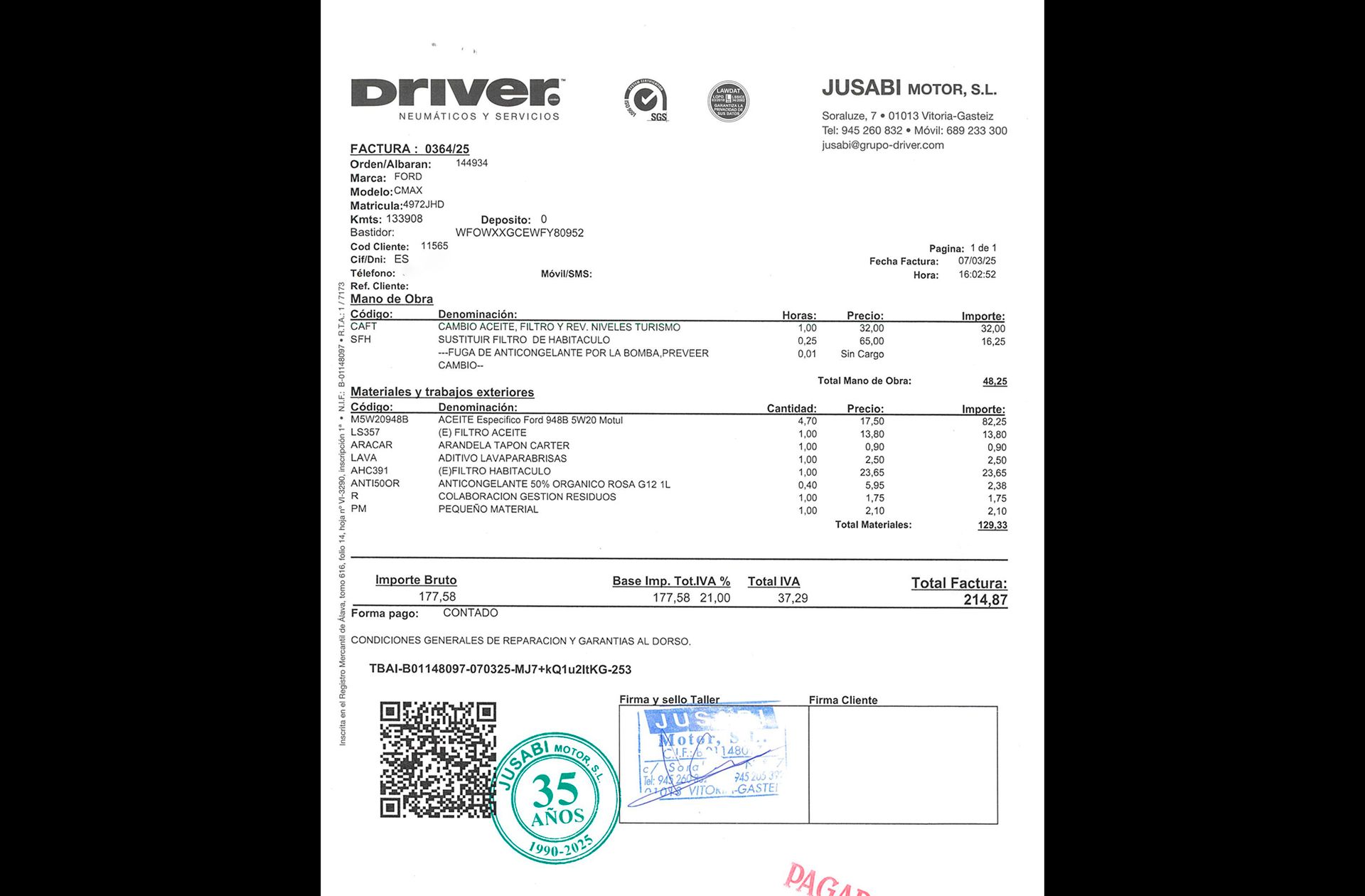Ford Grand C-Max 1.0 EcoBoost Trend+ 7 plazas - foto 19