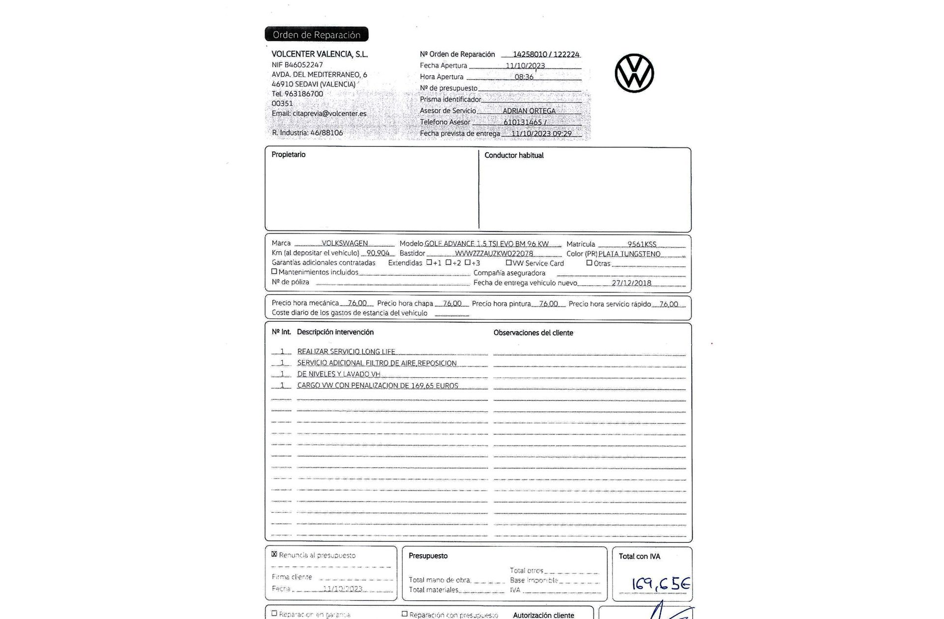 Volkswagen Golf Advance 1.5 TSI Evo BM - foto 20