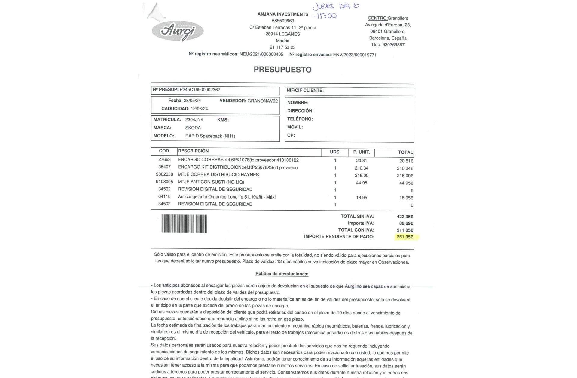 Škoda Spaceback 1.4 TDI Ambition DSG - foto 17