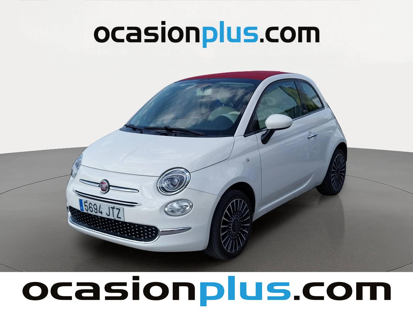 Foto delantera Fiat 500C Fiat 500C 1.2 8v Cabrio Lounge (69 CV) derecha