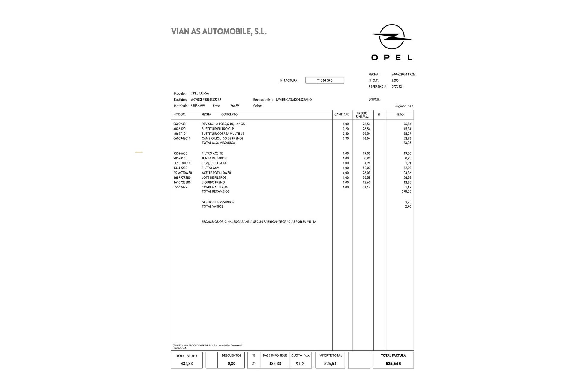 Opel Corsa 1.4 GLP Selective - foto 19
