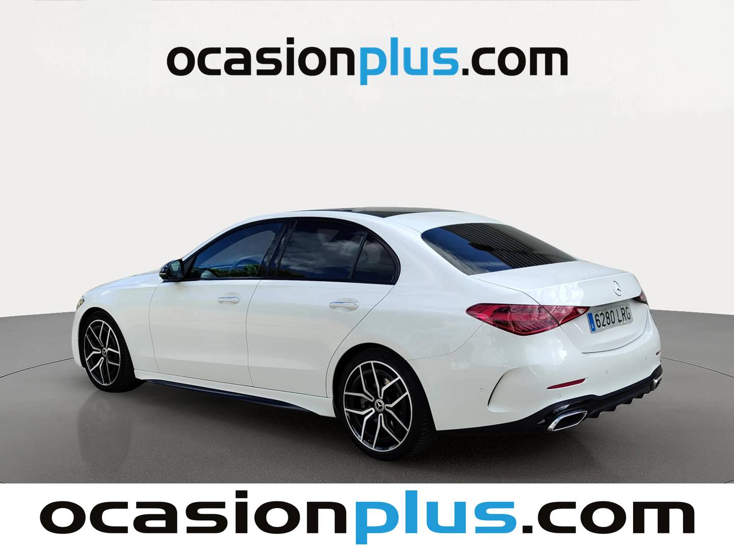 Foto trasera Mercedes Clase C Mercedes Clase C 220 d (200 CV) Pack AMG izquierda