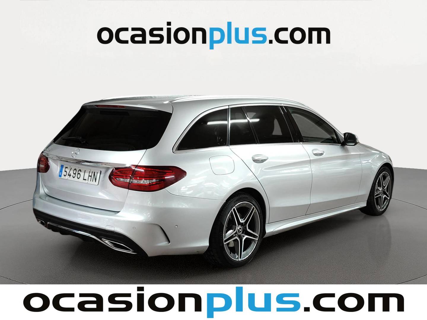 Foto trasera Mercedes Clase C Mercedes Clase C Clase C Estate 220 d (194 CV) Pack AMG derecha