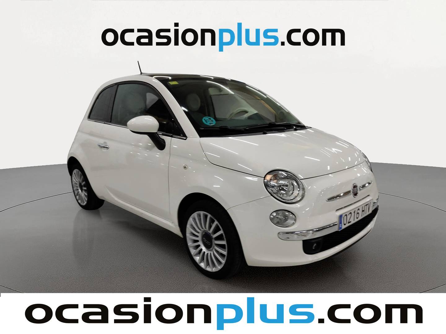 Foto delantera Fiat 500 Fiat 500 1.2 8v Lounge (69 CV) derecha