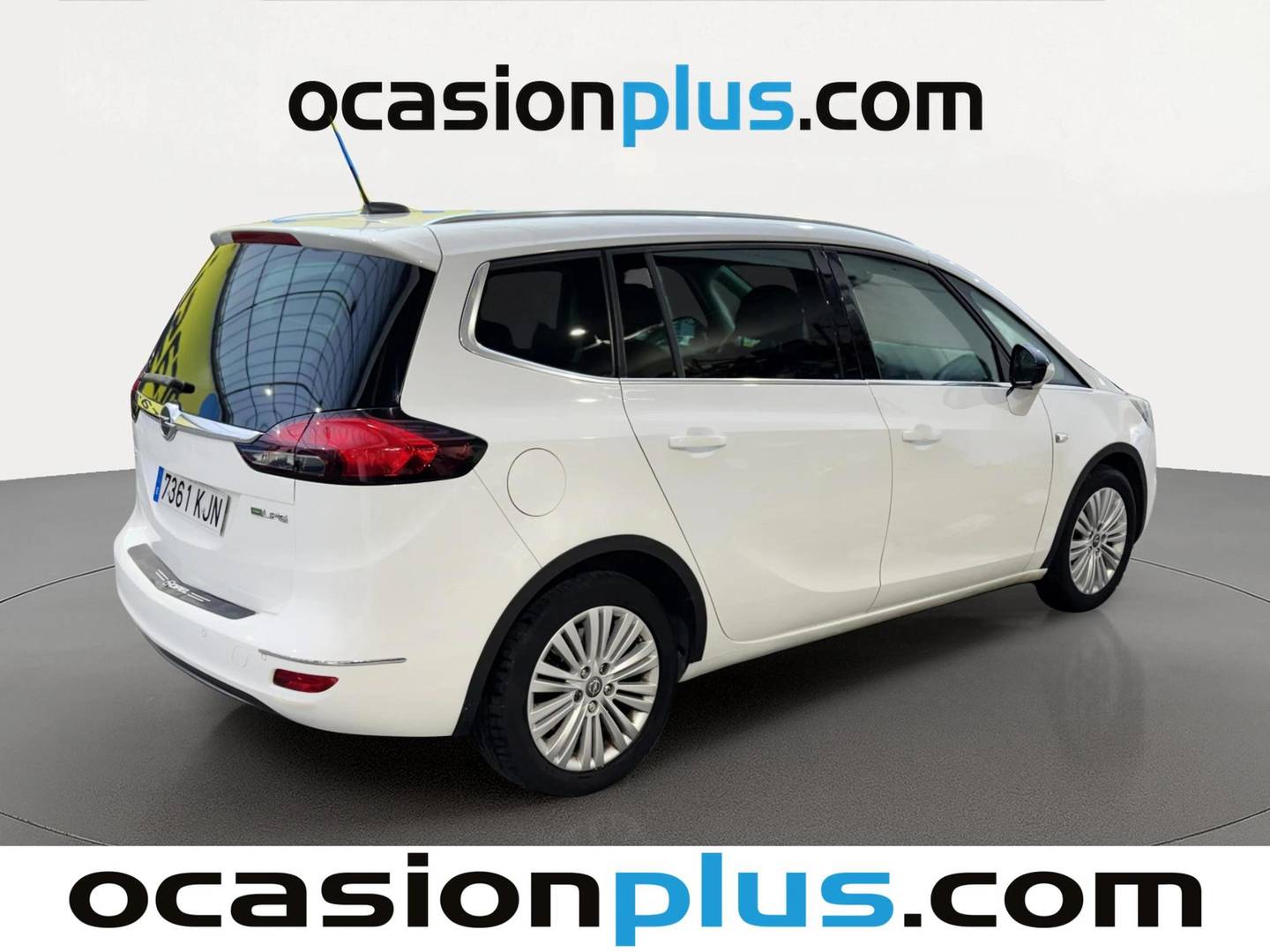 Foto trasera Opel Zafira Opel Zafira 1.4 Turbo GLP Selective (140 CV) derecha