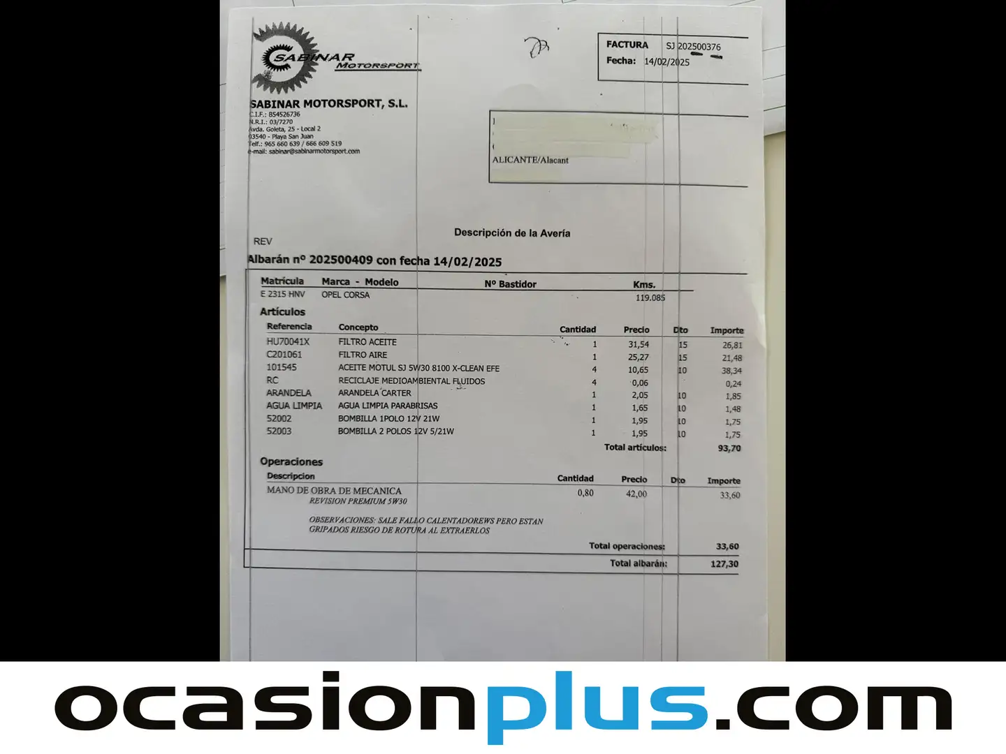 Mantenimiento