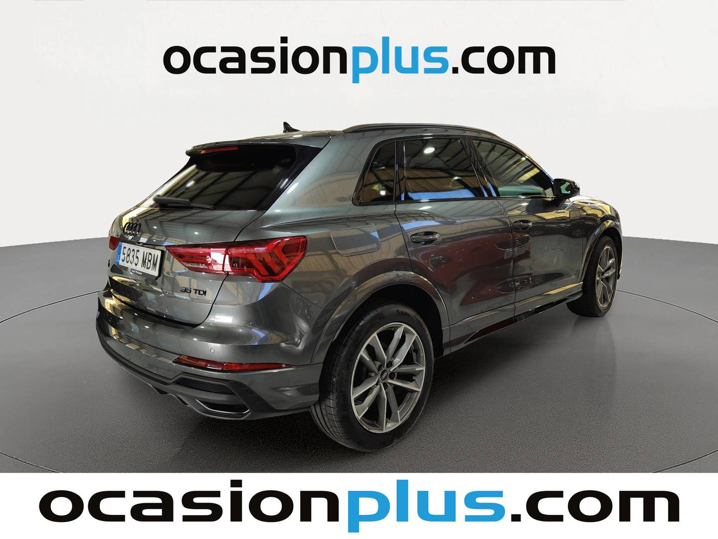 Foto trasera Audi Q3 Audi Q3 Black line 35 TDI (150 CV) S tronic izquierda