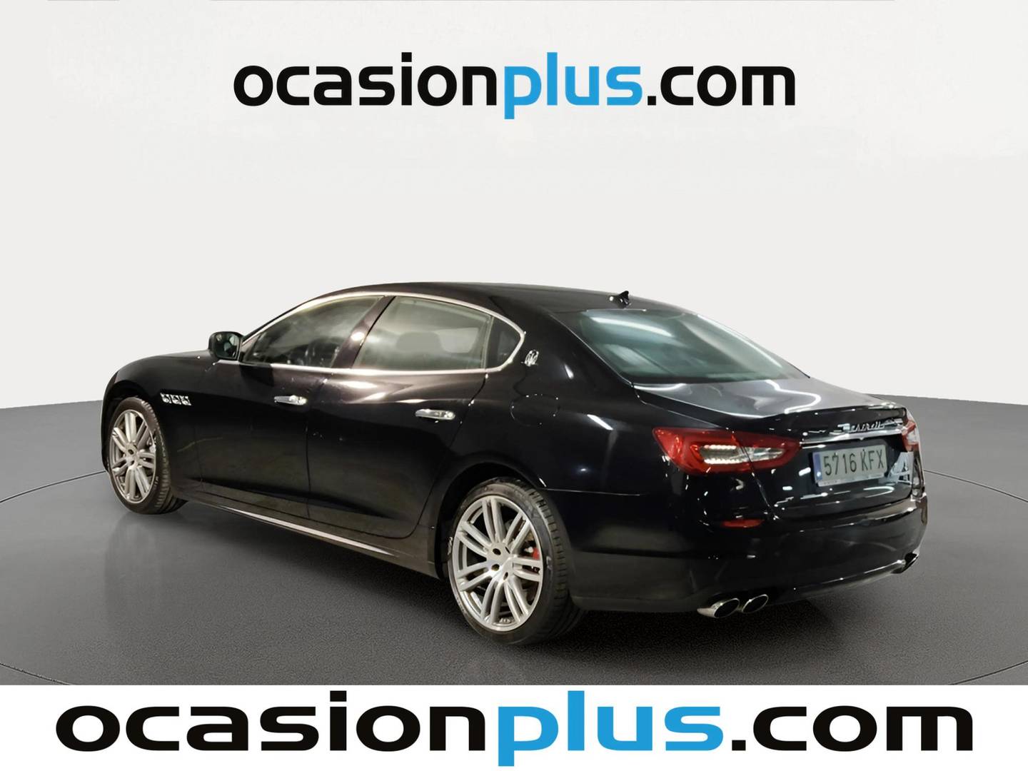Foto trasera Maserati Quattroporte Maserati Quattroporte 3.0 V6 Diesel Automático (275 CV) izquierda